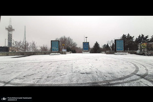 برف و مه در تهران - 21 دیماه 1401