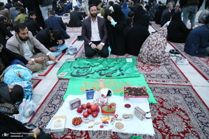 مراسم آغاز  سال 1401 در حرم کریمه اهل بیت (ع)‎