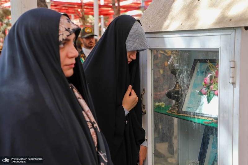 مراسم تشییع و خاکسپاری پیکر شهید علی‌اکبر گندمی