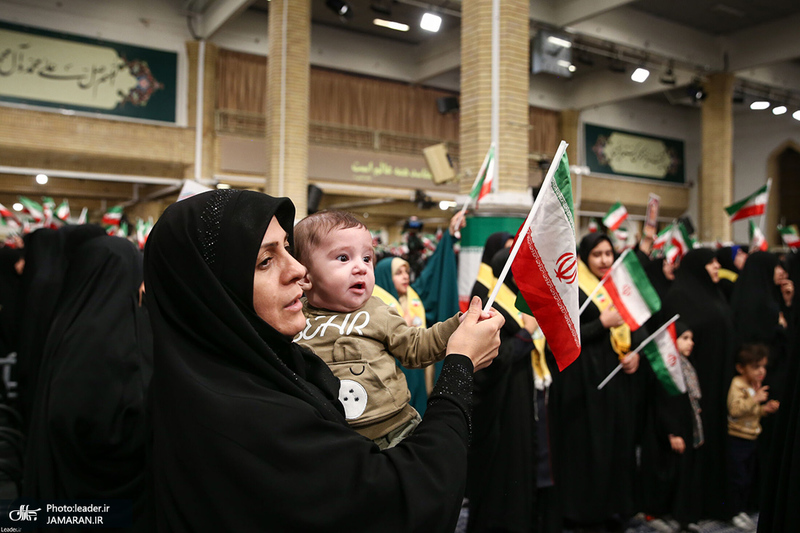 دیدار دانش‌آموزان و دانشجویان با رهبر معظم انقلاب