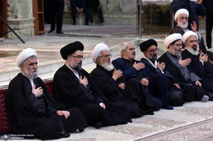 اولین شب عزاداری حضرت اباعبدالله الحسین (ع) در حرم امام خمینی