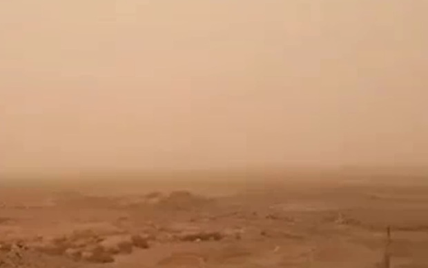 گرد و غبار ریگان 20 برابر حد مجاز