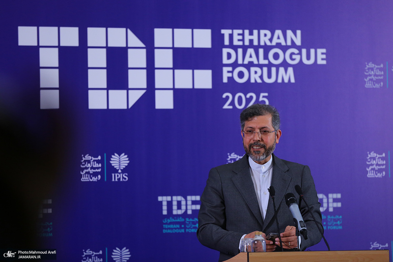 نشست خبری سعید خطیب زاده با موضوع مجمع گفتگوی تهران