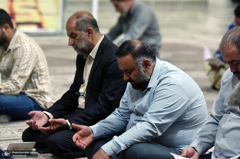 مراسم زیارت عاشورا در حرم مطهر امام خمینی (س)