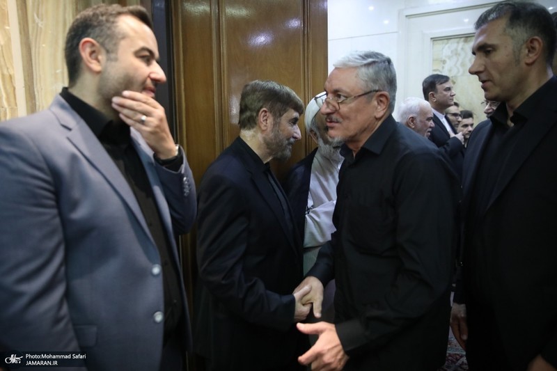 مراسم ختم همسر علی آقامحمدی -1