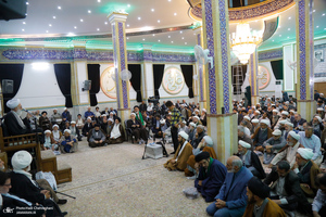 مراسم ختم همسر شهید آیت الله سید مصطفی خمینی (ره) -1