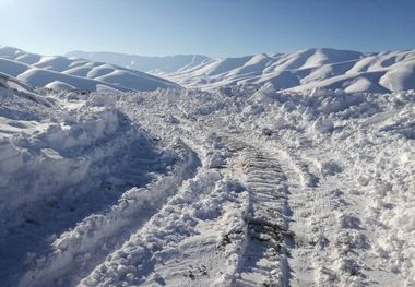 جاده فرعی دندی و تکاب بسته شد