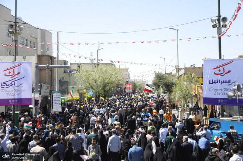 راهپیمایی باشکوه روز قدس در قم - 2