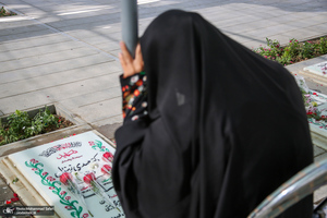 مراسم مهمانی لاله ها در بهشت زهرا (س) تهران