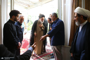 مراسم ختم والده احمد مسجد جامعی