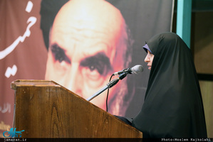 مراسم تحلیف و اختتامیه دوره های عمومی بدو خدمت پاسداری خواهران 