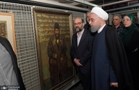 روحانی به سازمان اسناد و کتابخانه ملی ایران رفت (19)