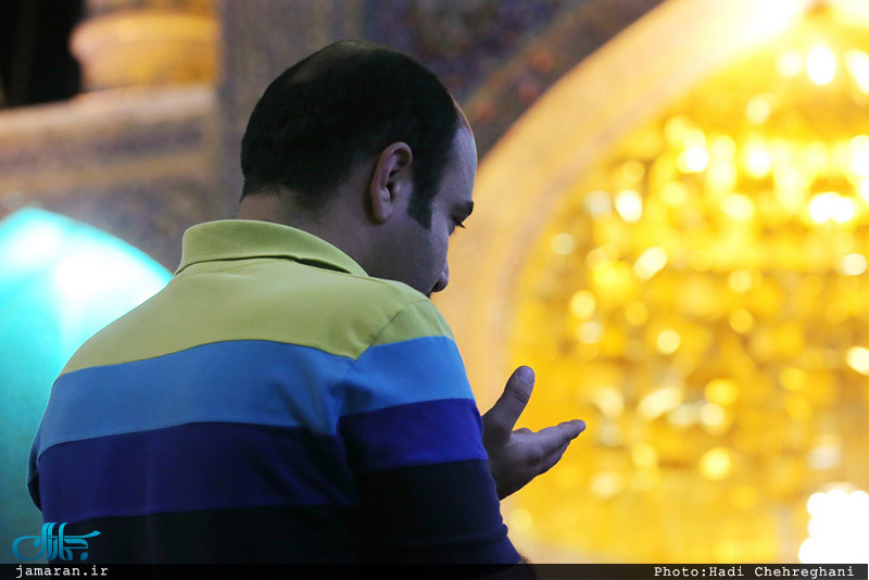 مراسم احیاء شب نوزدهم ماه مبارک رمضان در حرم مطهر حضرت معصومه(س)
