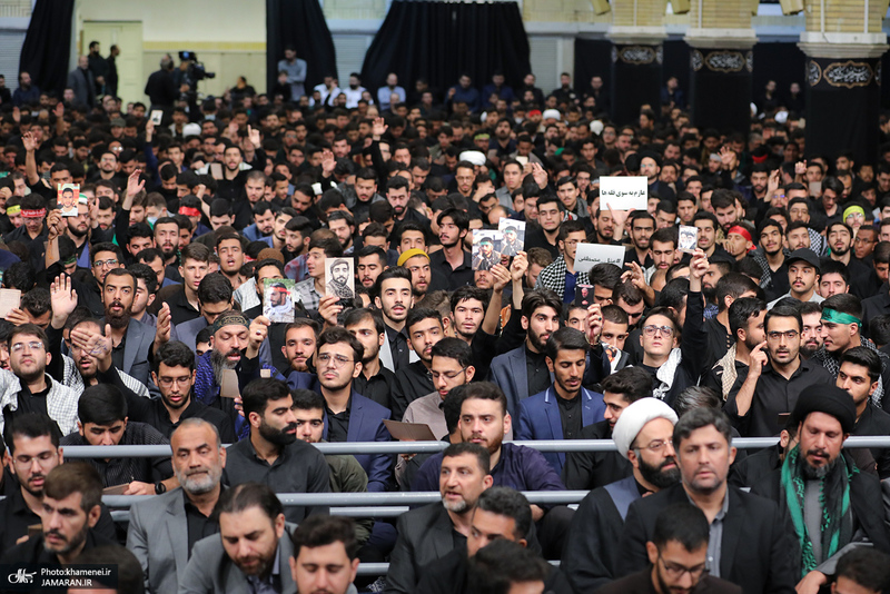 عزاداری اربعین حسینی در حسینیه امام خمینی