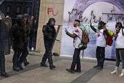درگیری معترضان جلیقه زرد با پلیس فرانسه در پاریس