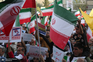 اجتماع مردمی در حمایت از رزمندگان مدافع