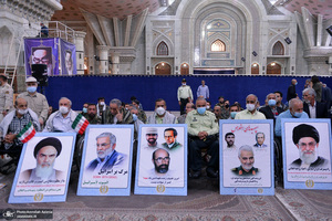 مراسم گرامیداشت سالروز آزادسازی خرمشهر در حرم مطهر امام خمینی(س)