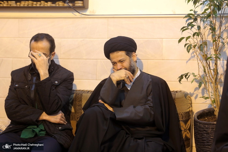 عزاداری در بیوت مراجع عظام تقلید و علما در سالروز شهادت حضرت فاطمه(س)