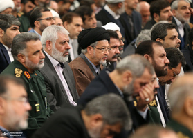 دیدار مسئولان نظام و سفرای کشورهای اسلامی با رهبر معظم انقلاب