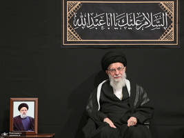 اولین شب مراسم عزاداری حضرت اباعبدالله الحسین (ع) در حسینیه امام خمینی