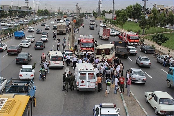 مرگ 55 نفر در لرستان بر اثر تصادفات شهری  افزایش تعداد کشته‌ها نسبت به سال گذشته