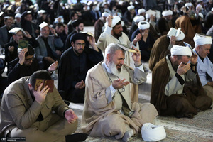 مراسم شب بیست و یکم ماه رمضان در حرم حضرت امام خمینی (س) 2