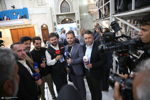 حضور شخصیت‌های سیاسی و مسئولان کشوری و لشکری در مراسم سالگرد ارتحال حضرت امام خمینی (س) -2