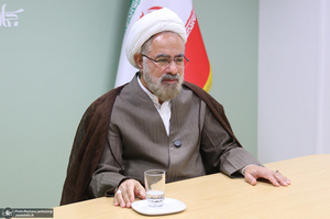 حضور حجت الاسلام و المسلمین مرتضی جوادی آملی در موسسه مطبوعاتی جماران