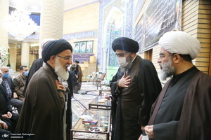 مراسم بزرگداشت همسر مرحوم آیت الله العظمی فاضل لنکرانی (ره)