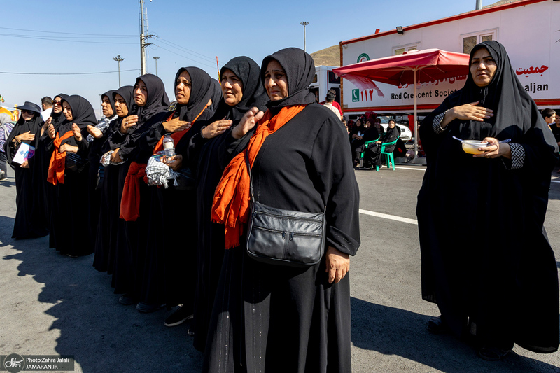 هم قدم با زائران اباعبدالله الحسین (ع)؛ مرز تمرچین