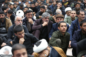 مراسم عزاداری شب شهادت حضرت زهرا(س) در حرم امام خمینی(ره) برگزار شد