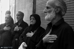 مراسم عزاداری ۲۸ صفر در بازار تهران