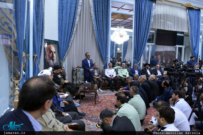 دیدار اعضای ستاد مرکزی بزرگداشت امام خمینی(س) با سید حسن خمینی
