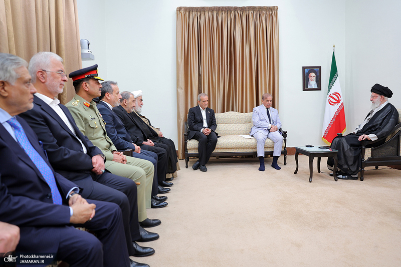 دیدار نخست وزیر پاکستان با رهبر معظم انقلاب