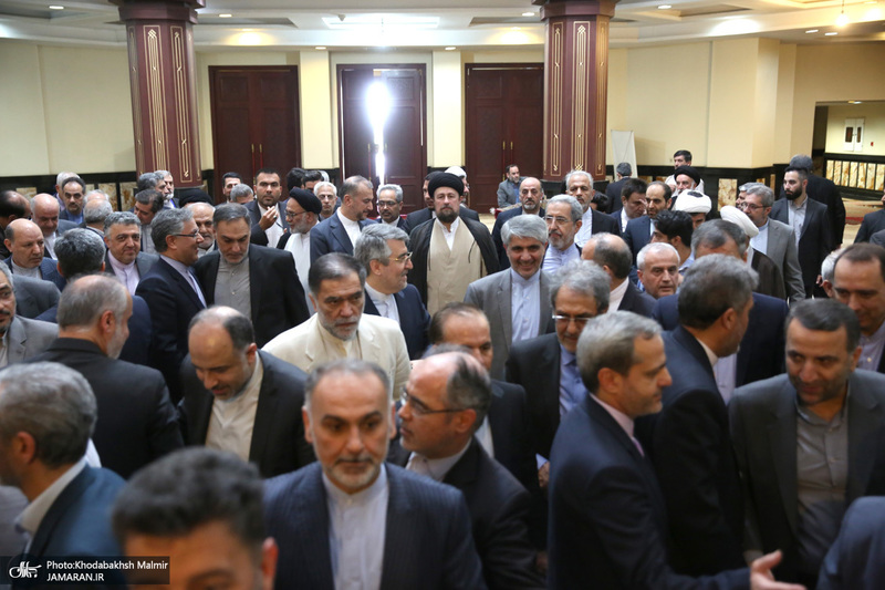 تجدید میثاق وزیر ، معاونان ومسئولان وزارت خارجه با آرمان های حضرت امام (س) 2