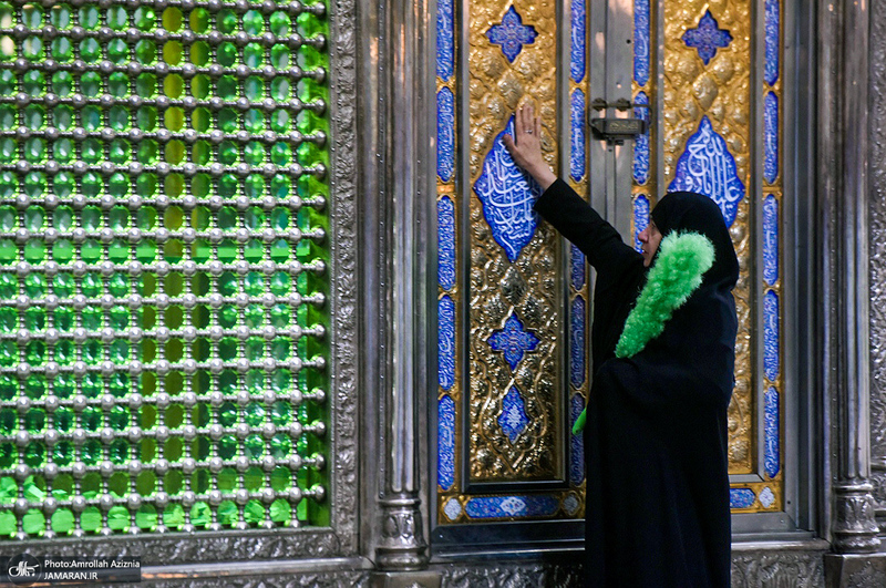 مراسم زیارت عاشورا در حرم مطهر امام خمینی (س)