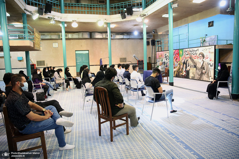 بازدید دانشجویان دانشگاه آزاد اسلامی واحدهای علوم پزشکی تهران و پردیس‎‎ از جماران