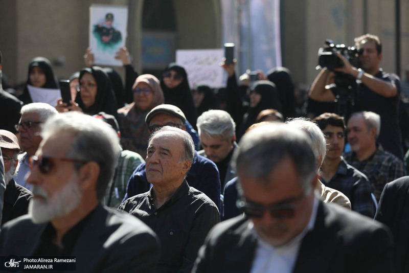 مراسم تشییع محمد کاسبی