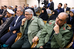 دیدار اعضای ستاد بزرگداشت چهارهزار شهید استان گلستان با رهبر معظم انقلاب 