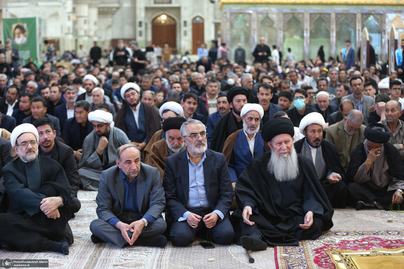 مراسم تحویل سال نو در حرم مطهر امام خمینی (س)