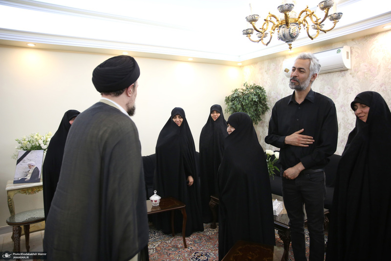 حضور سید حسن خمینی در منزل مرحوم حجت الاسلام و المسلمین حسینعلی نیری