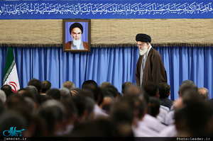 دیدار جمعی از فرماندهان و کارکنان ارتش با رهبر معظم انقلاب 