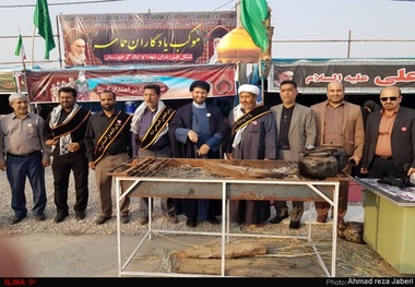 گزارش تصویری بازدید مدیرکل امور مجلس وزارت ارشاد از مواکب مرز شلمچه