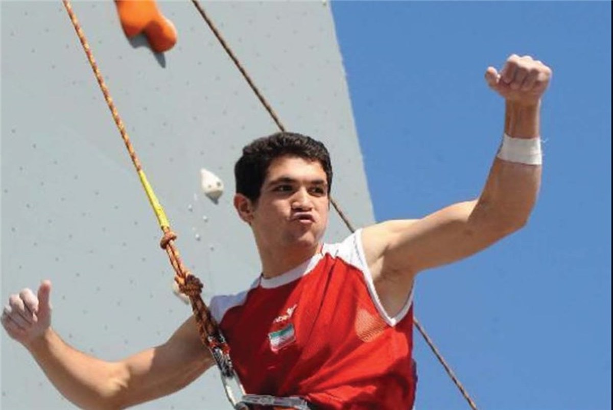 انتخاب علیپور به عنوان بهترین ورزشکار هفته از سوی سایت جهانی سنگنوردی