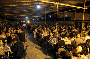 مراسم افطاری هیات گردان تخریب لشگر 27 محمد رسول الله (ص)