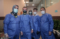 تغسیل با آب متوفیان مبتلا به کرونا در بهشت زهرا(س) تهران