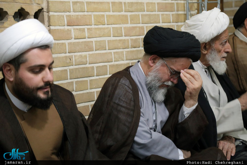 مراسم بزرگداشت حضرت امام(س) در بیت تاریخی بنیانگذار جمهوری اسلامی ایران در قم 