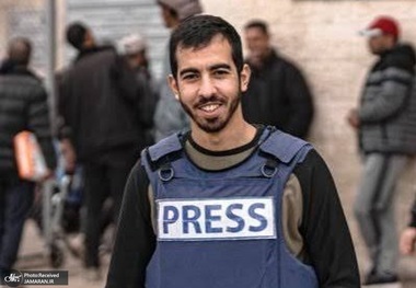 «صالح الجعفراوی» خبرنگار فلسطینی پس از آتش بس شهید شد + عکس و فیلم