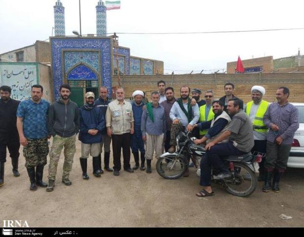 سه اردوی جهادی دانشگاه آیت الله بروجردی درمناطق سیلزده برگزارشد