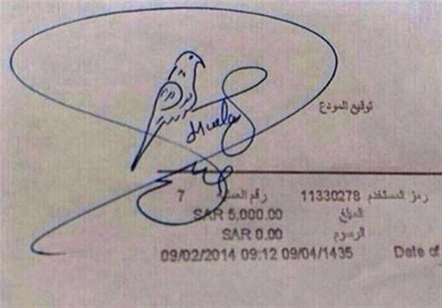 زیباترین امضا در گینس/ عکس